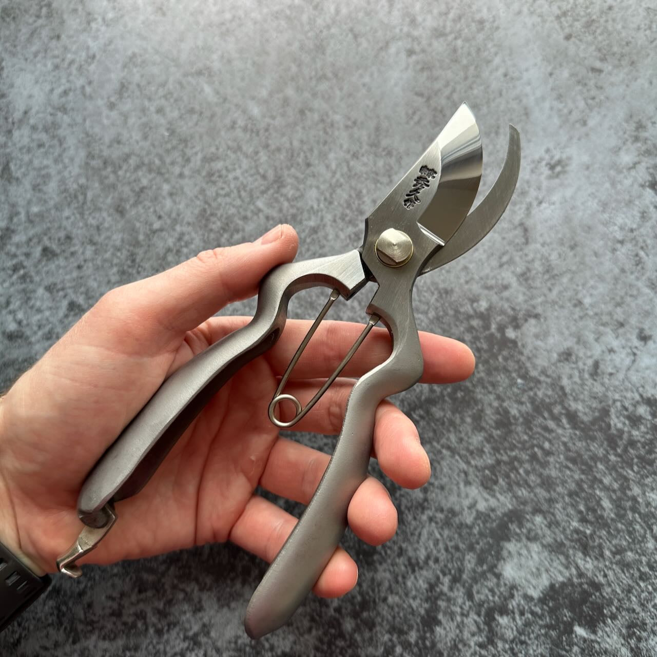 Japan traditional Stainless Secateur BB200-S 200mm T-22 - Kamimoto