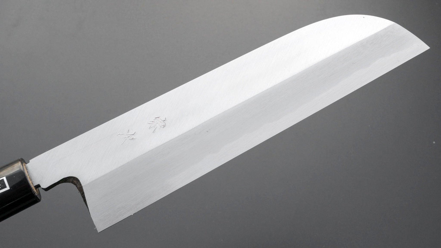 Morihei Munetsugu White #2 Kamagata Usuba 225mm Ho Wood Handle - Kamimoto
