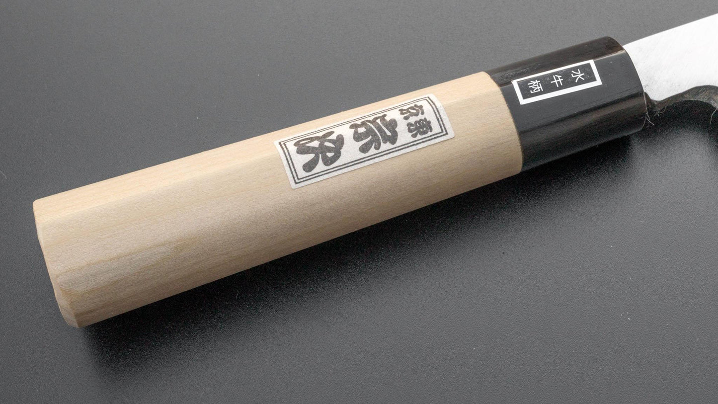 Morihei Munetsugu White #2 Kamagata Usuba 225mm Ho Wood Handle - Kamimoto