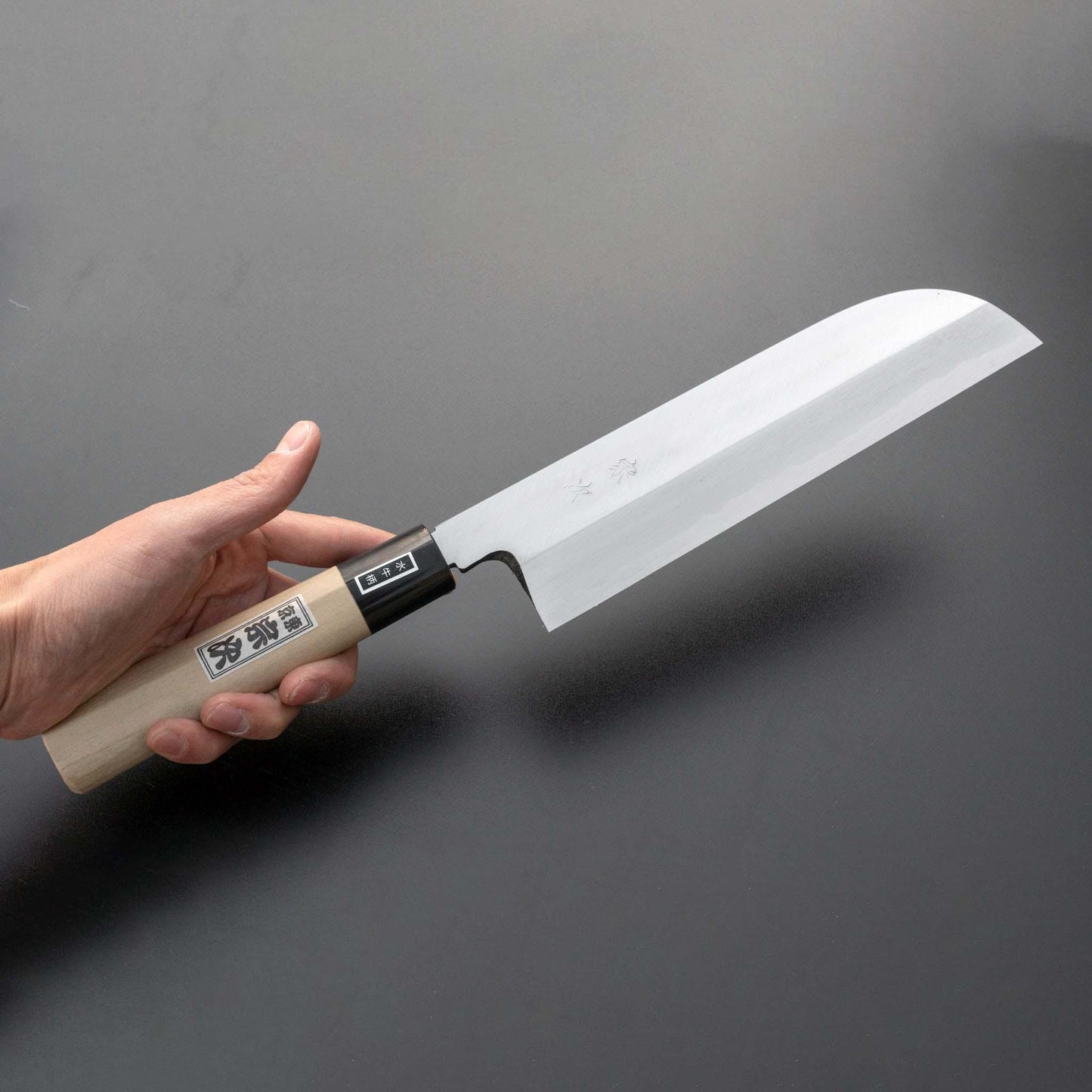 Morihei Munetsugu White #2 Kamagata Usuba 225mm Ho Wood Handle - Kamimoto
