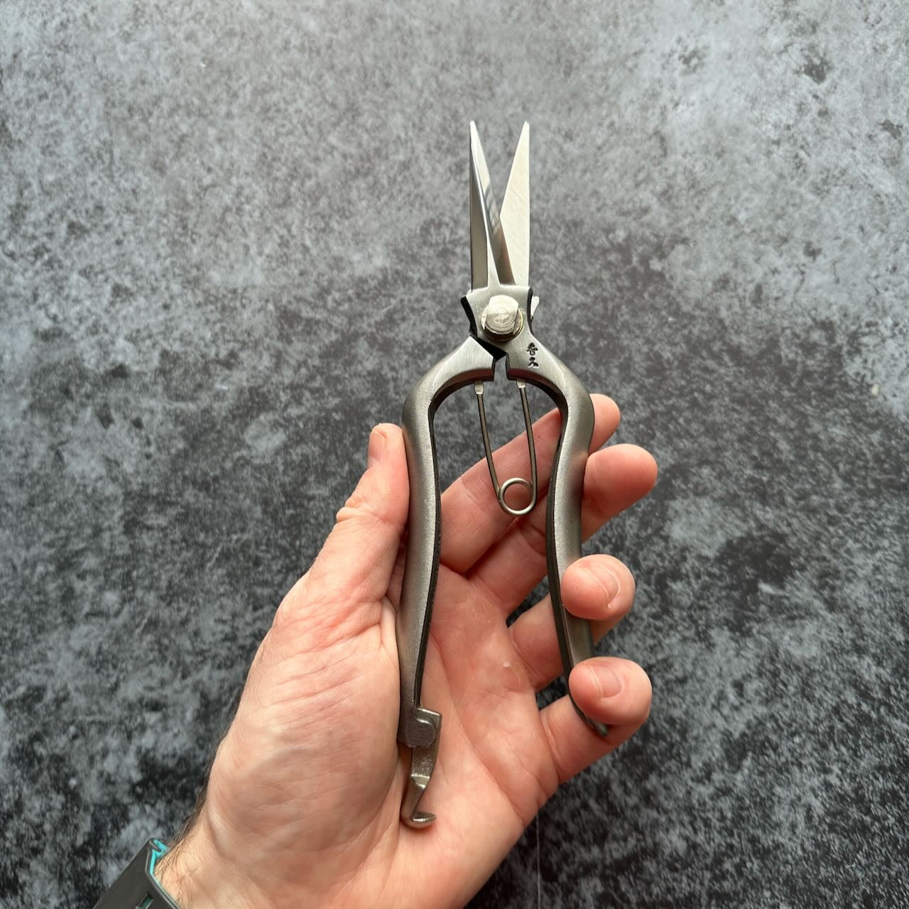 Japan traditional stainless secateur 190mm T-517 - Kamimoto