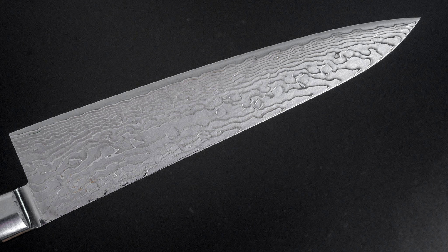 FJ SG2 Nickel Damascus Gyuto 210mm Pakka Handle - Kamimoto