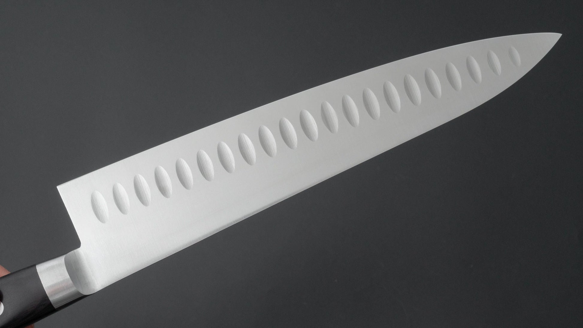 FJ VG-1 Gyuto Pakka Handle (Granton Edge) - Kamimoto