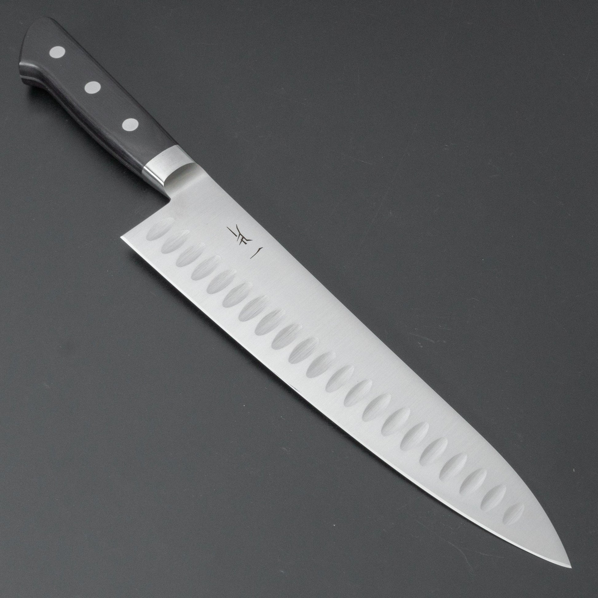 FJ VG-1 Gyuto Pakka Handle (Granton Edge) - Kamimoto