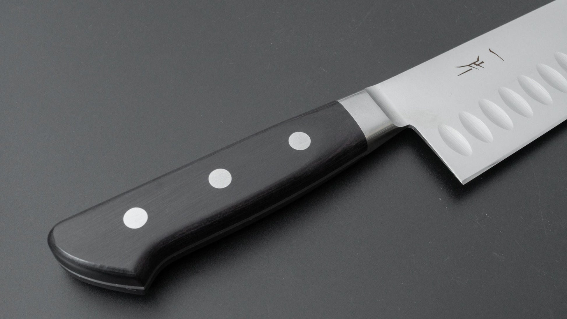 FJ VG-1 Gyuto Pakka Handle (Granton Edge) - Kamimoto