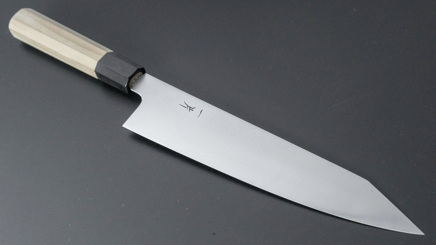 FJ VG-10 Kiritsuke Gyuto 240mm Ho Wood Handle (Wa) - Kamimoto