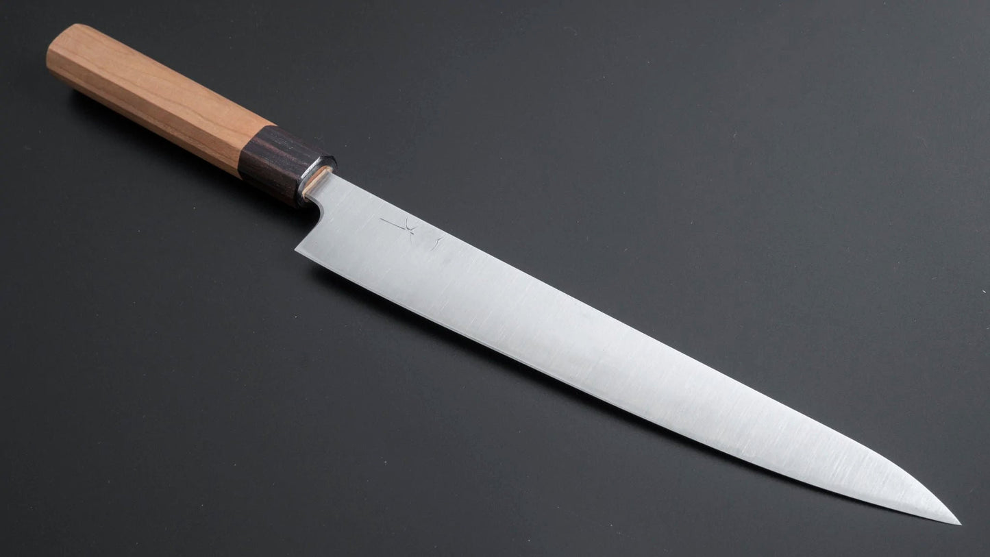 Futana S3 Migaki Sujihiki Cherry Wood Handle - Kamimoto