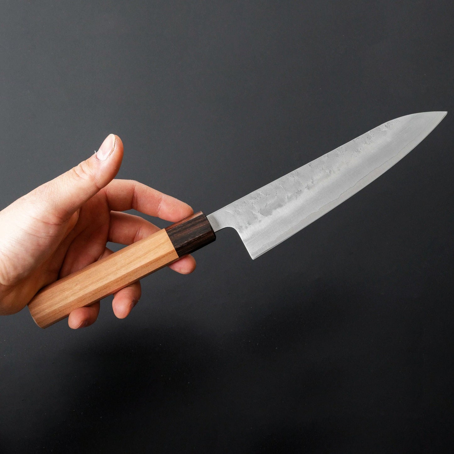 Futana S3 Nashiji Gyuto 180mm Cherry Wood Handle - Kamimoto