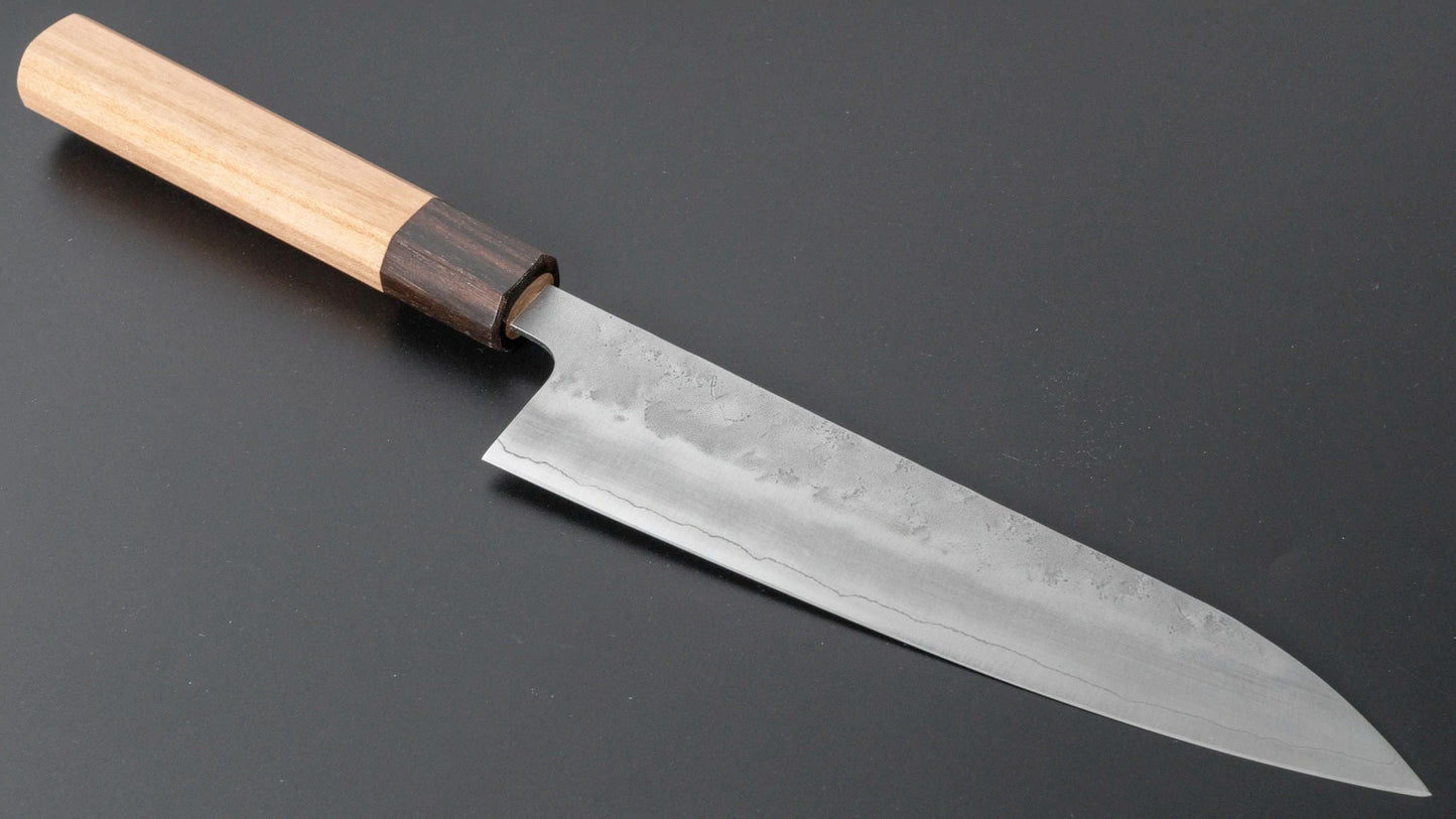 Futana S3 Nashiji Gyuto 180mm Cherry Wood Handle - Kamimoto
