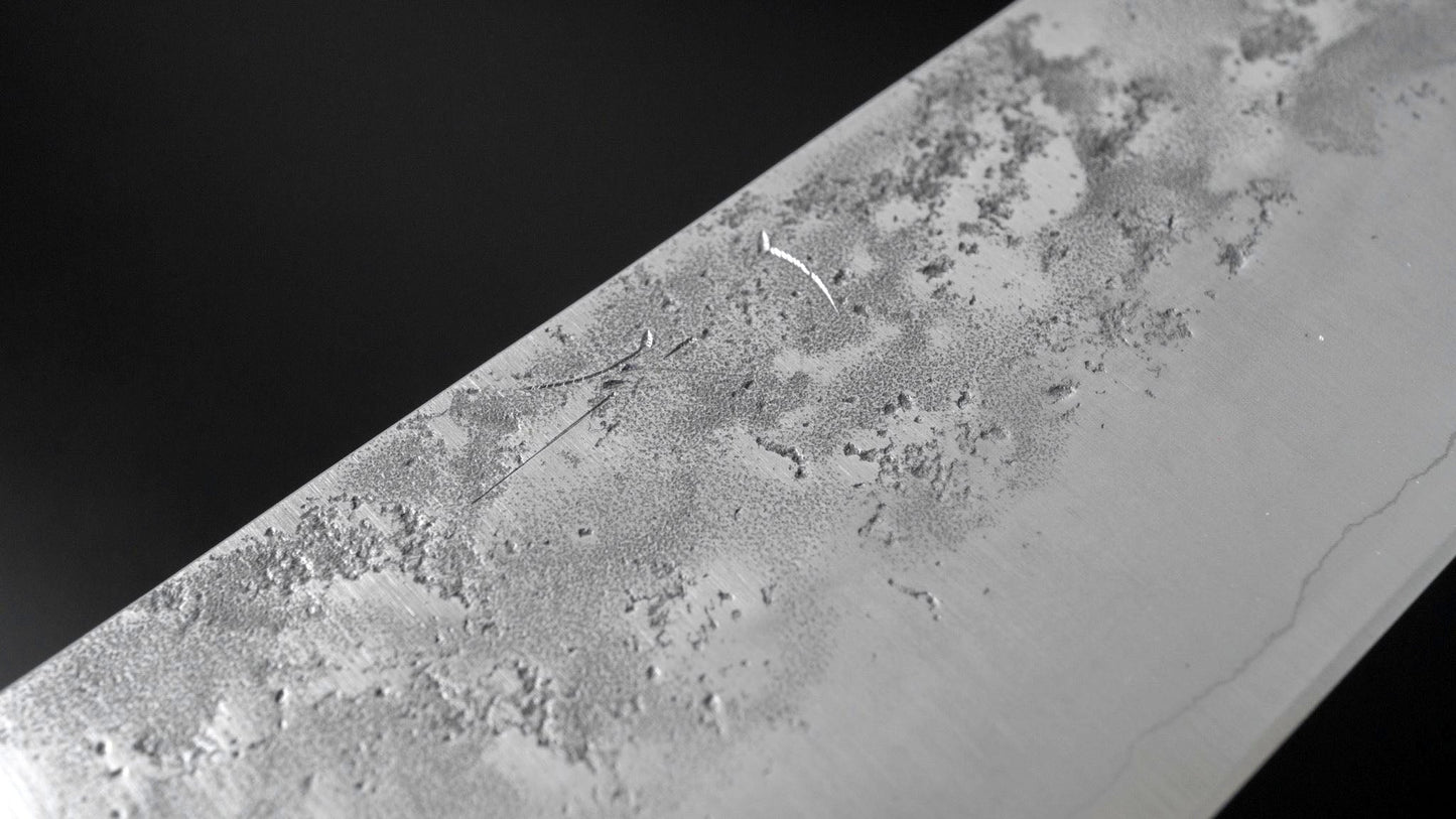 Futana S3 Nashiji Gyuto 210mm Pakka Handle (Yo) - Kamimoto