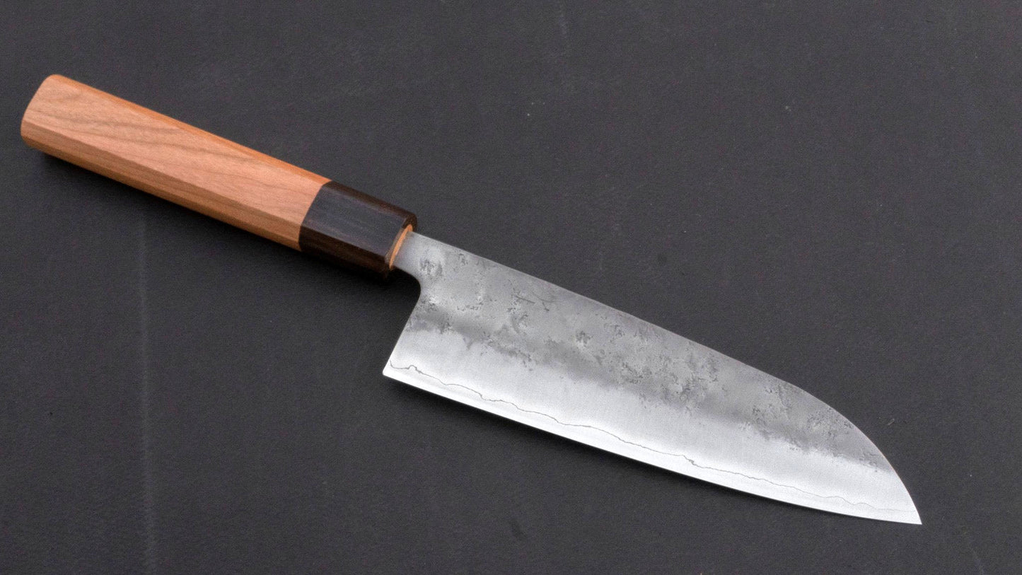 Futana S3 Nashiji Santoku 170mm Cherry Wood Handle - Kamimoto