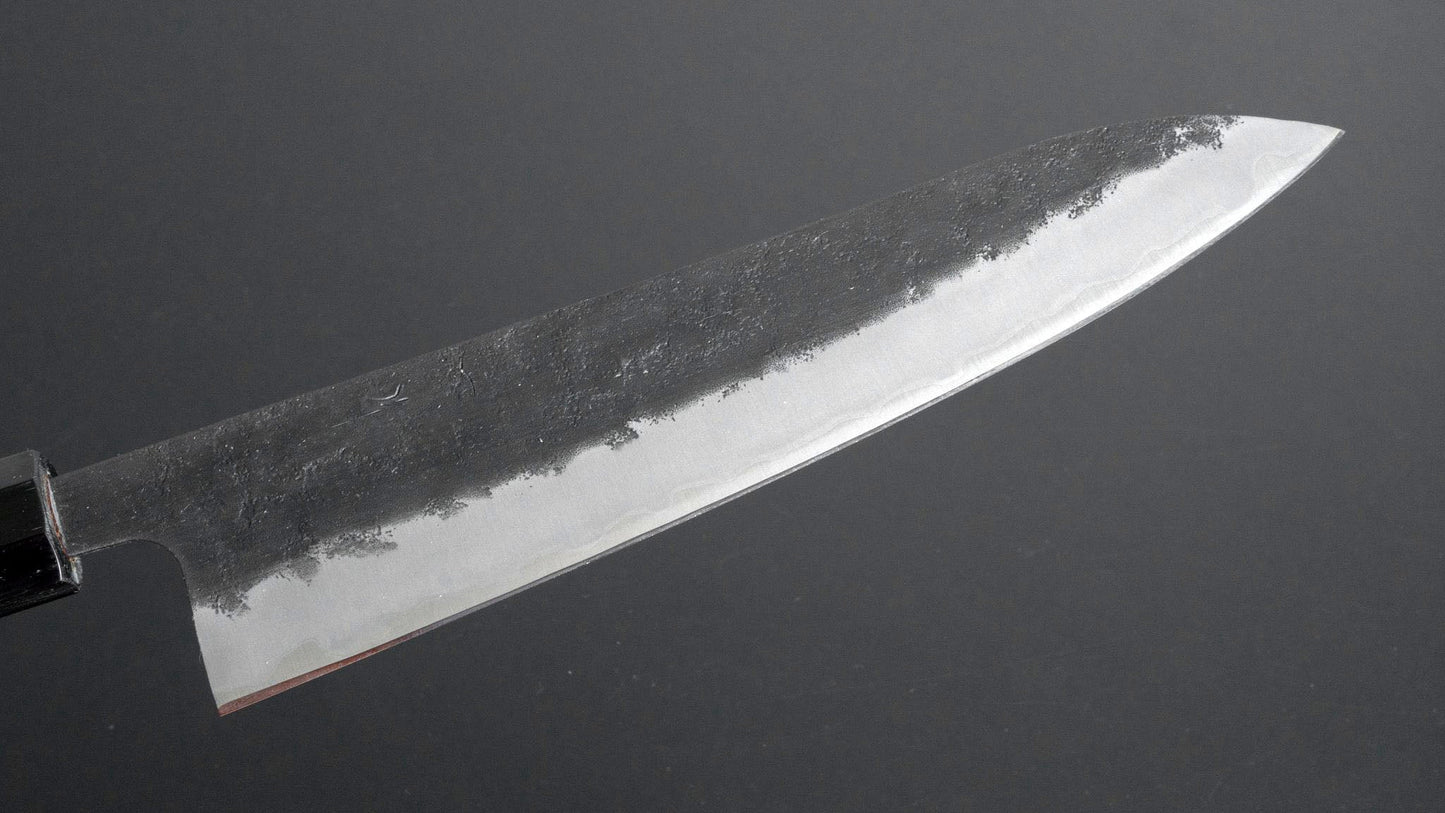 Futana SB Kuro Nashiji Gyuto 210mm Lacewood Handle - Kamimoto