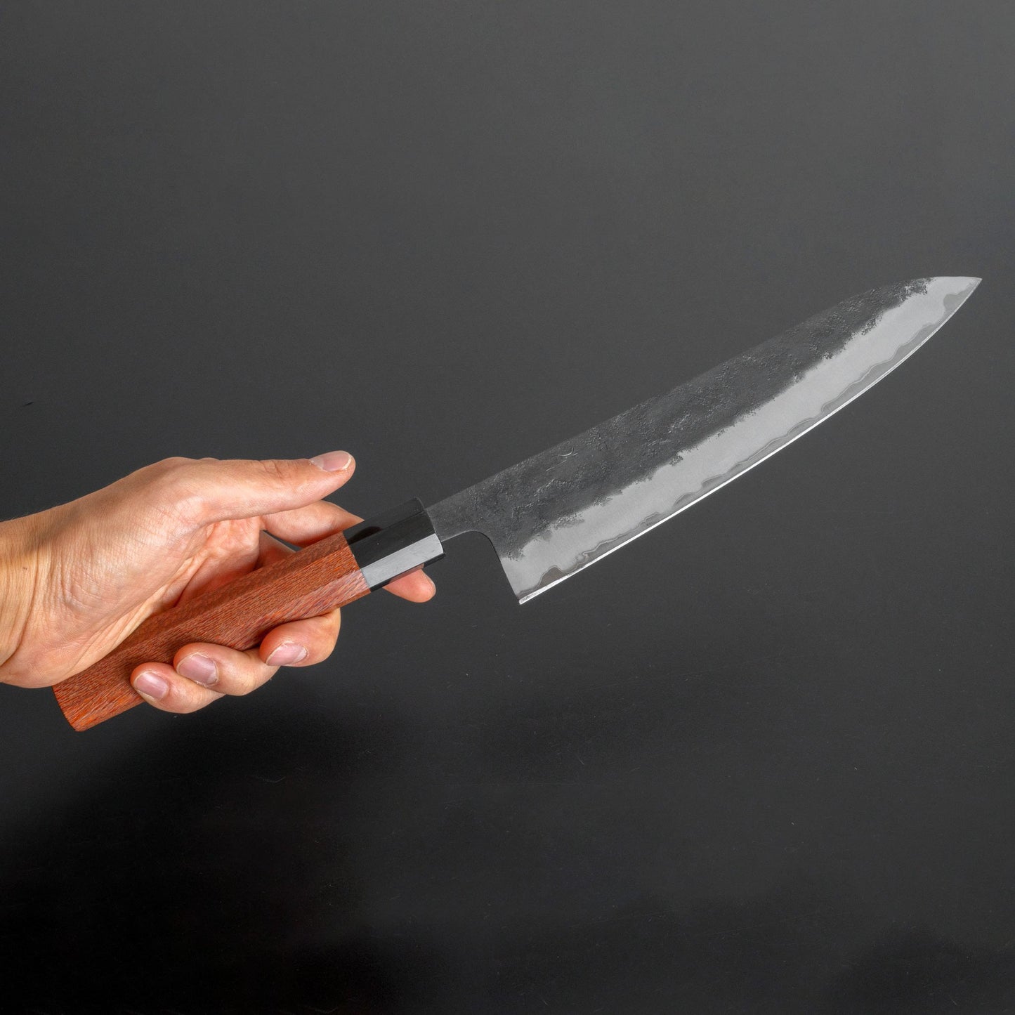 Futana SB Kuro Nashiji Gyuto 210mm Lacewood Handle - Kamimoto