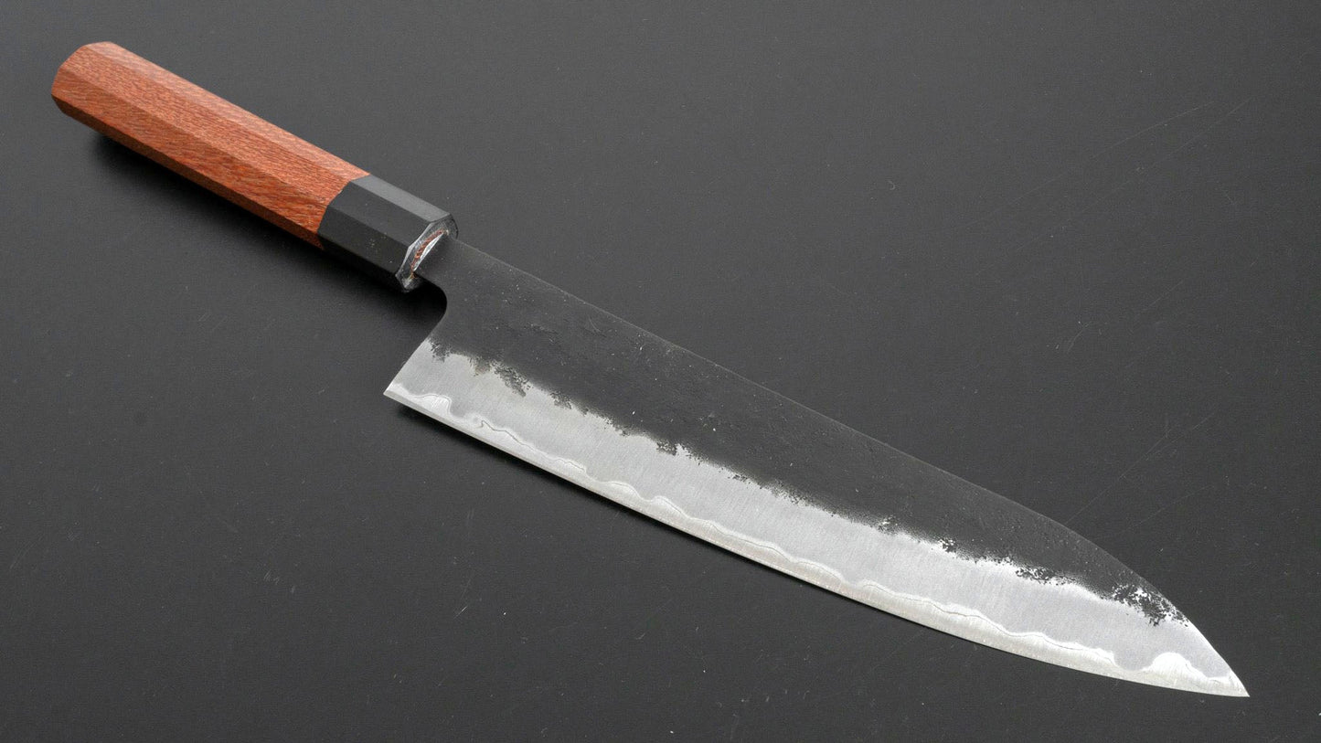 Futana SB Kuro Nashiji Gyuto 210mm Lacewood Handle - Kamimoto