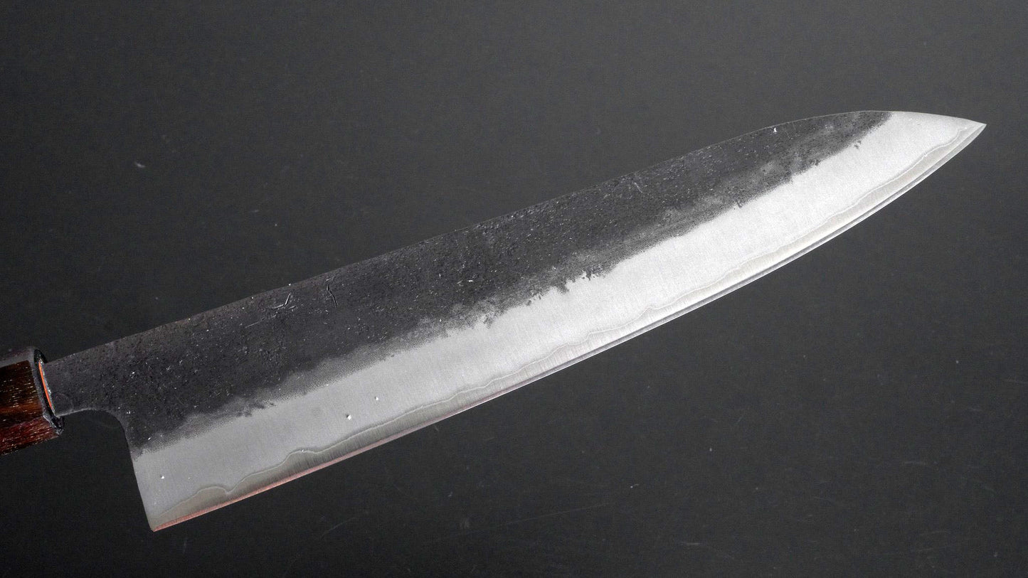 Futana SB Kuro Nashiji Gyuto 240mm Cherry Wood Handle - Kamimoto