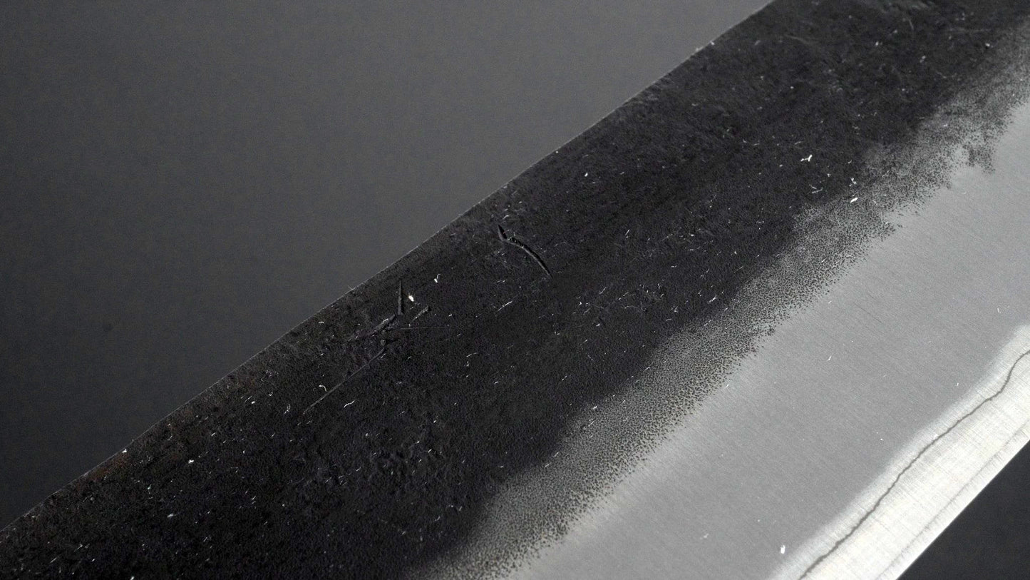 Futana SB Kuro Nashiji Gyuto 240mm Cherry Wood Handle - Kamimoto