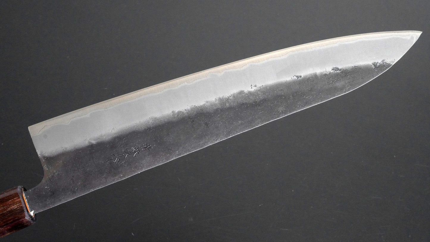Futana SB Kuro Nashiji Gyuto 240mm Cherry Wood Handle - Kamimoto