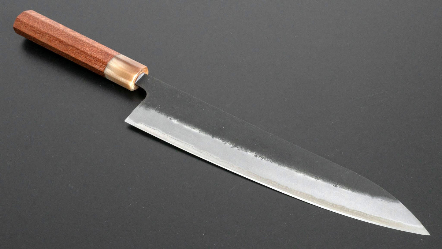 Futana SB Kuro Nashiji Gyuto 240mm Lacewood Handle - Kamimoto