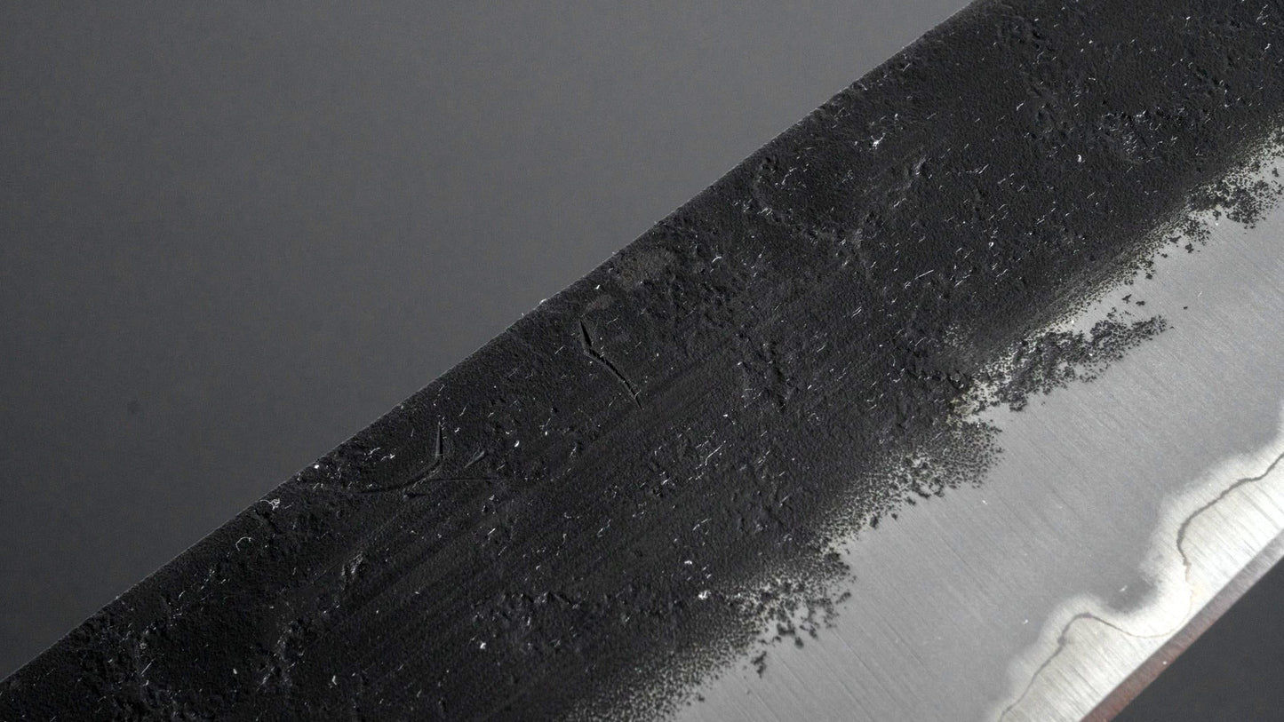 Futana SB Kuro Nashiji Gyuto Cherry Wood Handle - Kamimoto