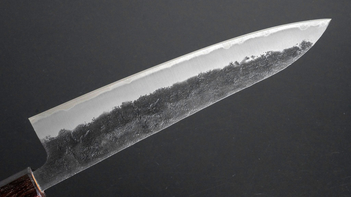 Futana SB Kuro Nashiji Gyuto Cherry Wood Handle - Kamimoto