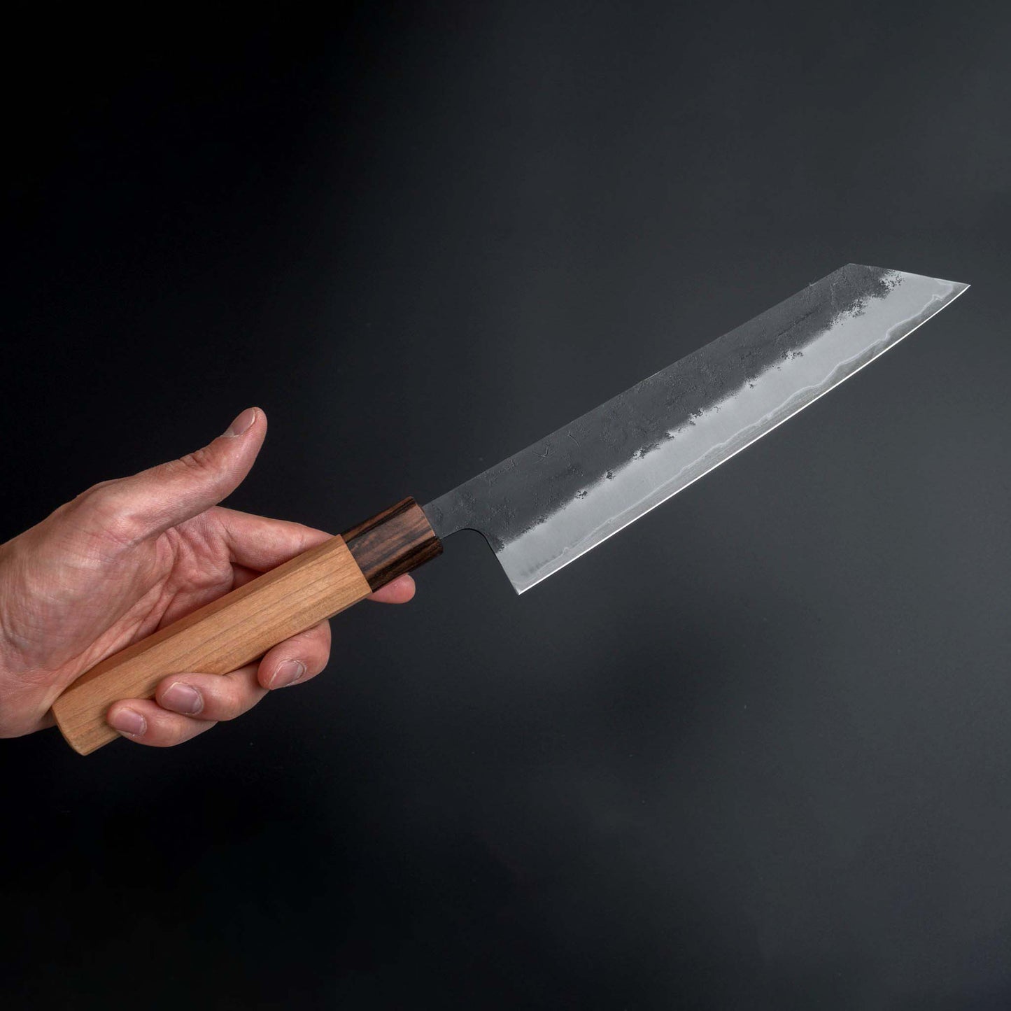 Futana SB Kuro Nashiji Kiritsuke Gyuto 210mm Cherry Wood Handle - Kamimoto