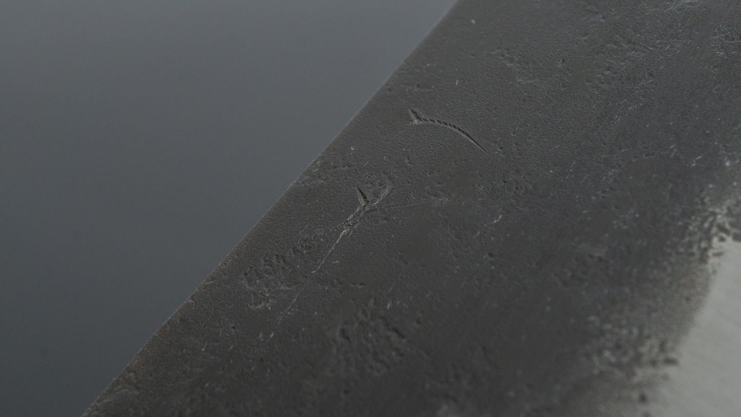 Futana SB Kuro Nashiji Nakiri 165mm Cherry Wood Handle - Kamimoto