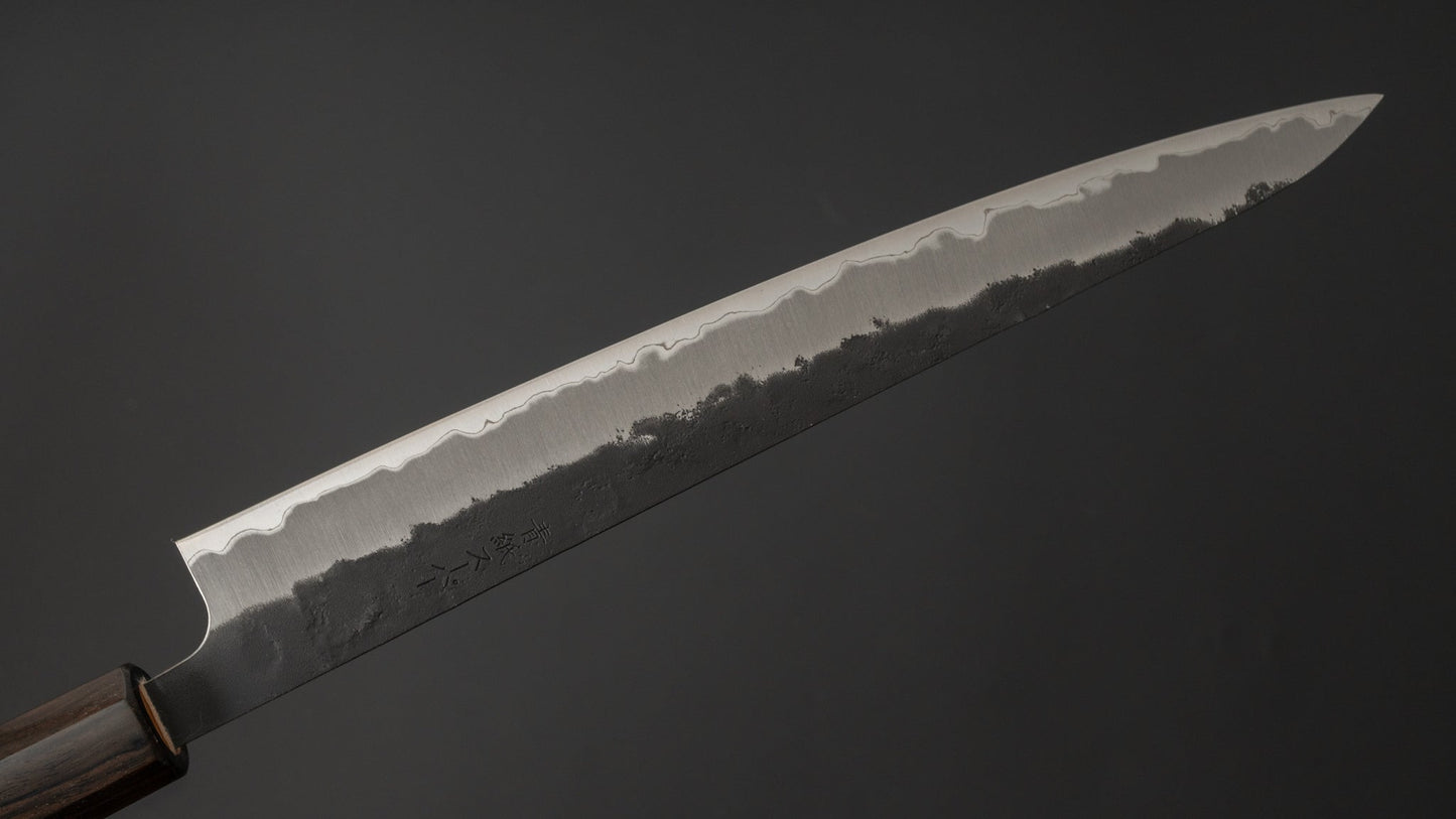 Futana SB Kuro Nashiji Sujihiki Cherry Wood Handle - Kamimoto