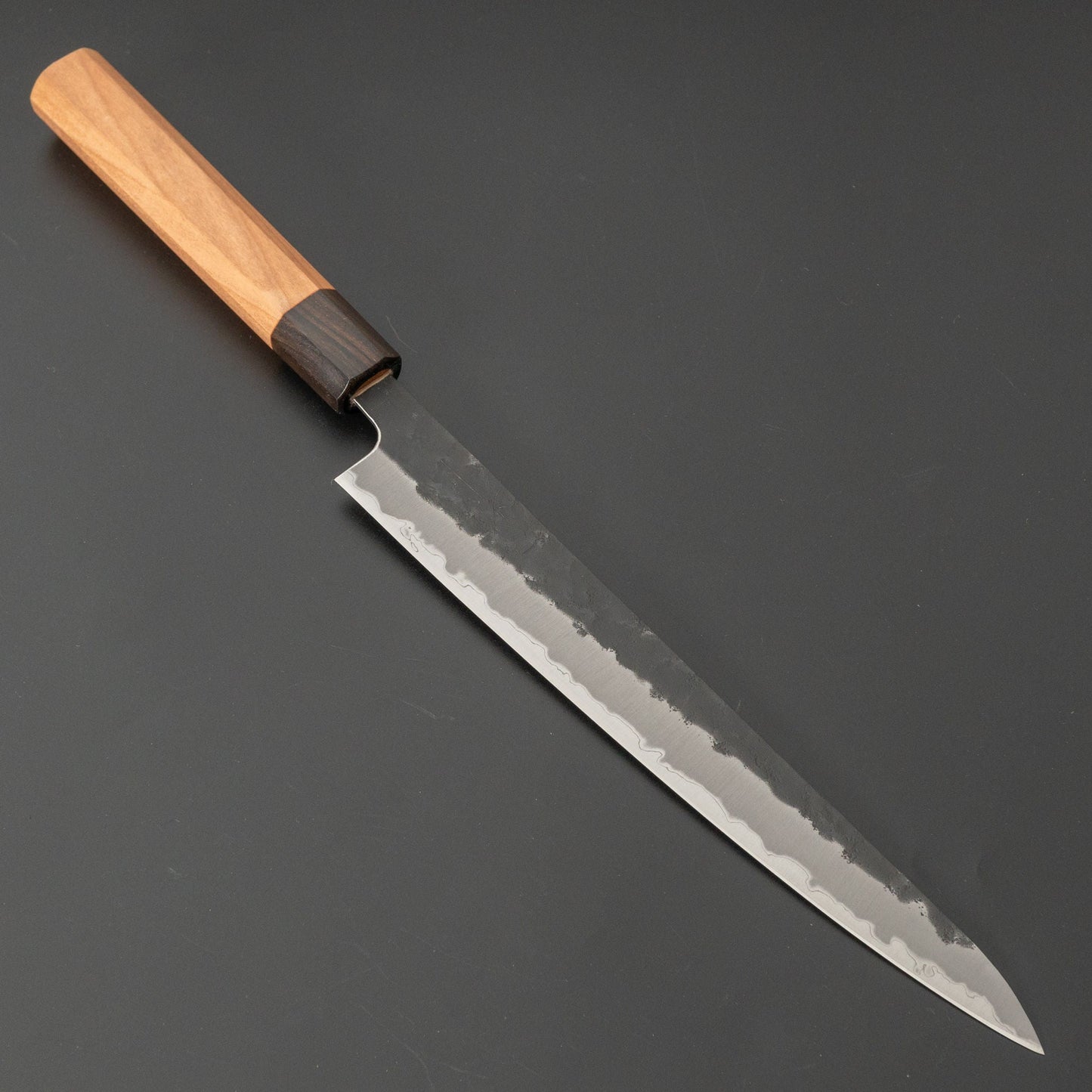 Futana SB Kuro Nashiji Sujihiki Cherry Wood Handle - Kamimoto