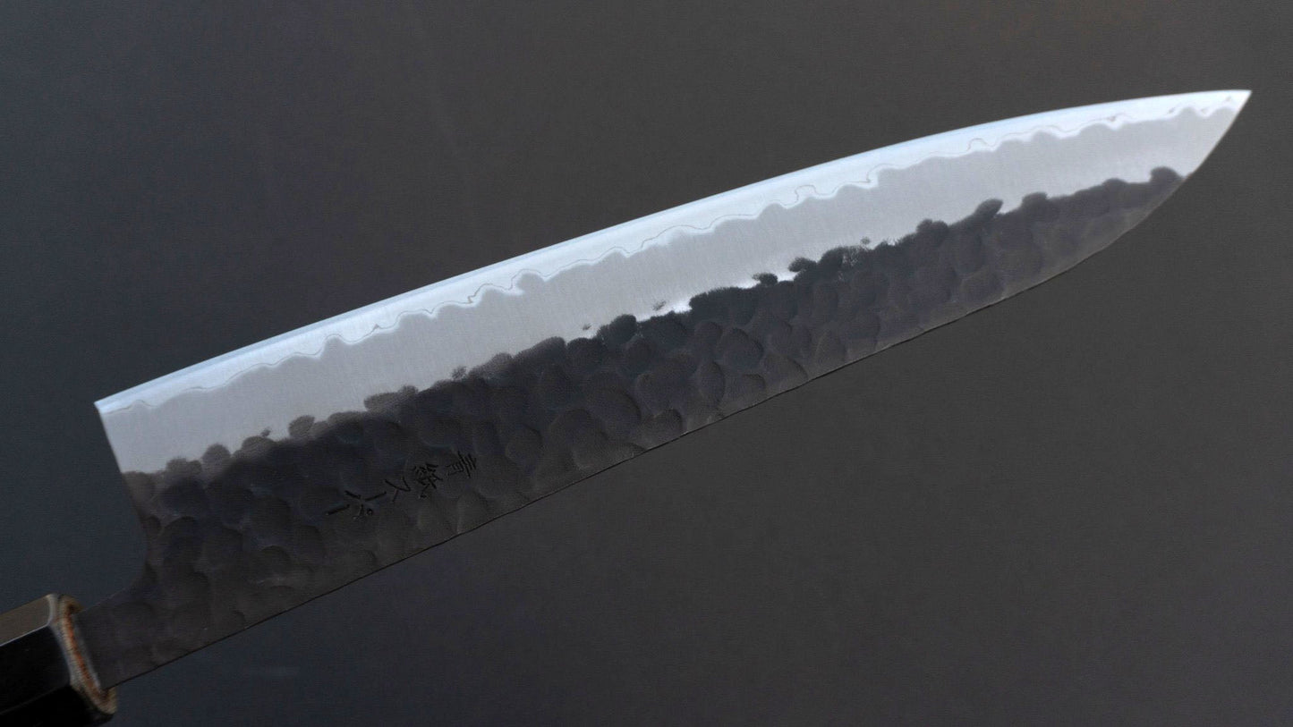 Futana SB Kuro Tsuchime Gyuto 210mm Lacewood Handle - Kamimoto