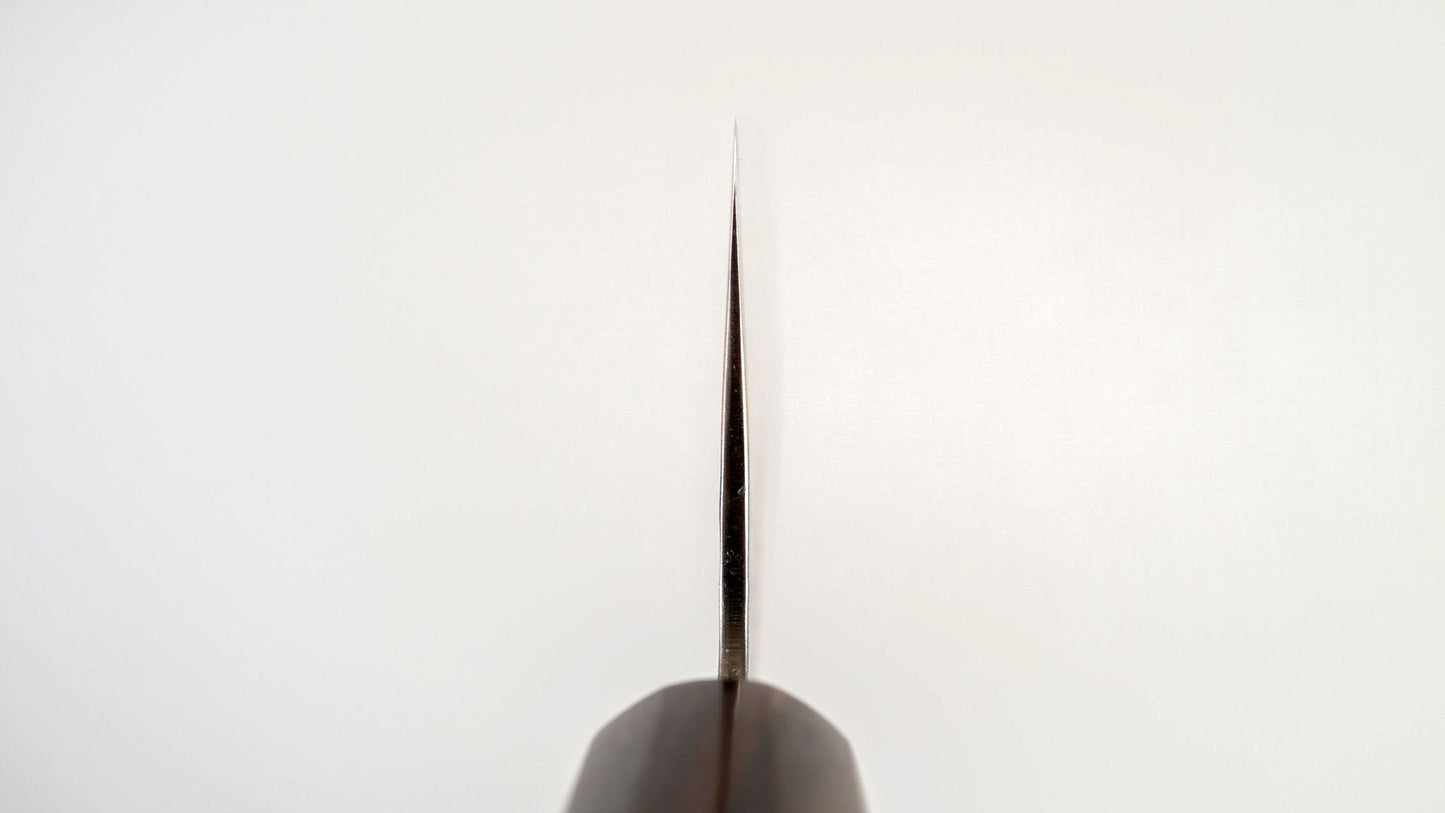 Futana SB Migaki Tsuchime Nakiri 160mm Cherry Wood Handle - Kamimoto