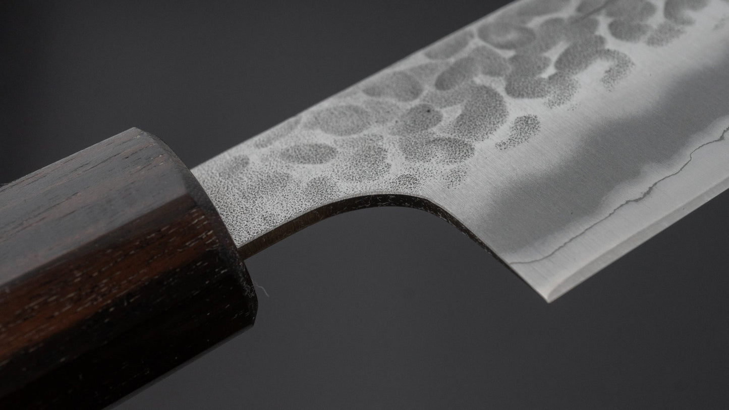 Futana SB Migaki Tsuchime Sujihiki Cherry Wood Handle - Kamimoto