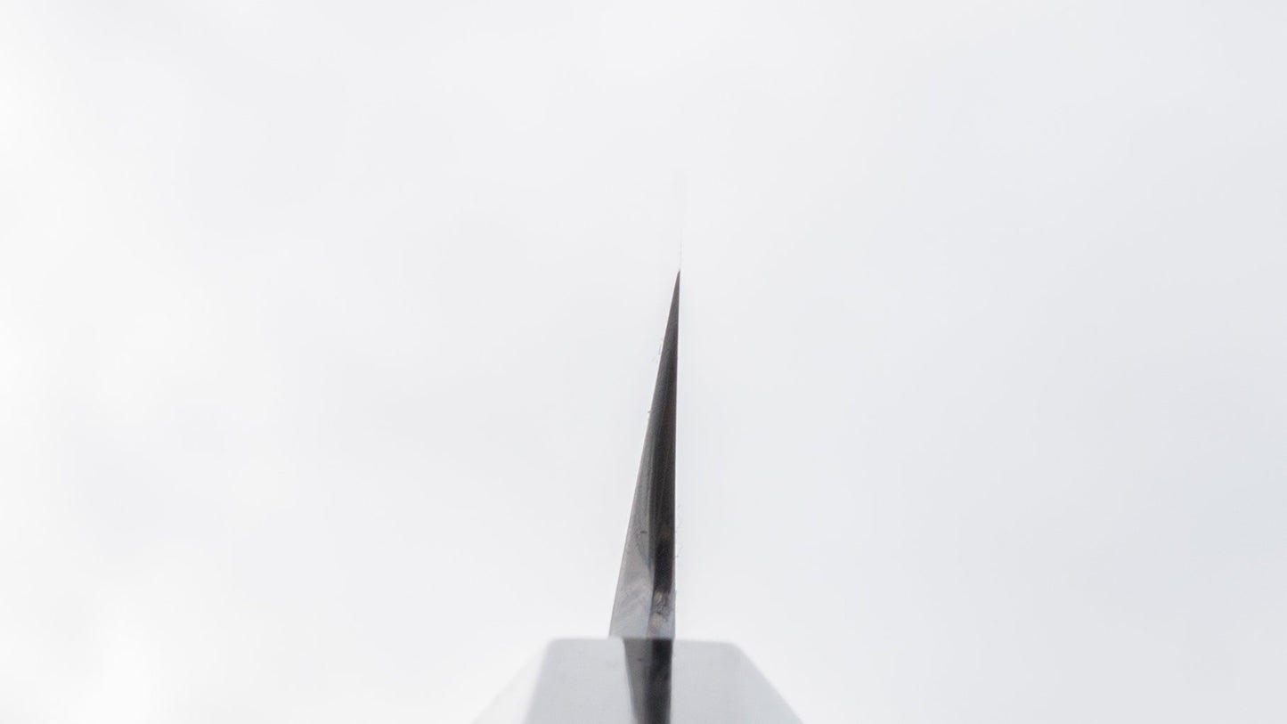 Genkai Manzo Honyaki Sanbonsugi Yanagiba 300mm Ziricote Handle (Saya) - Kamimoto