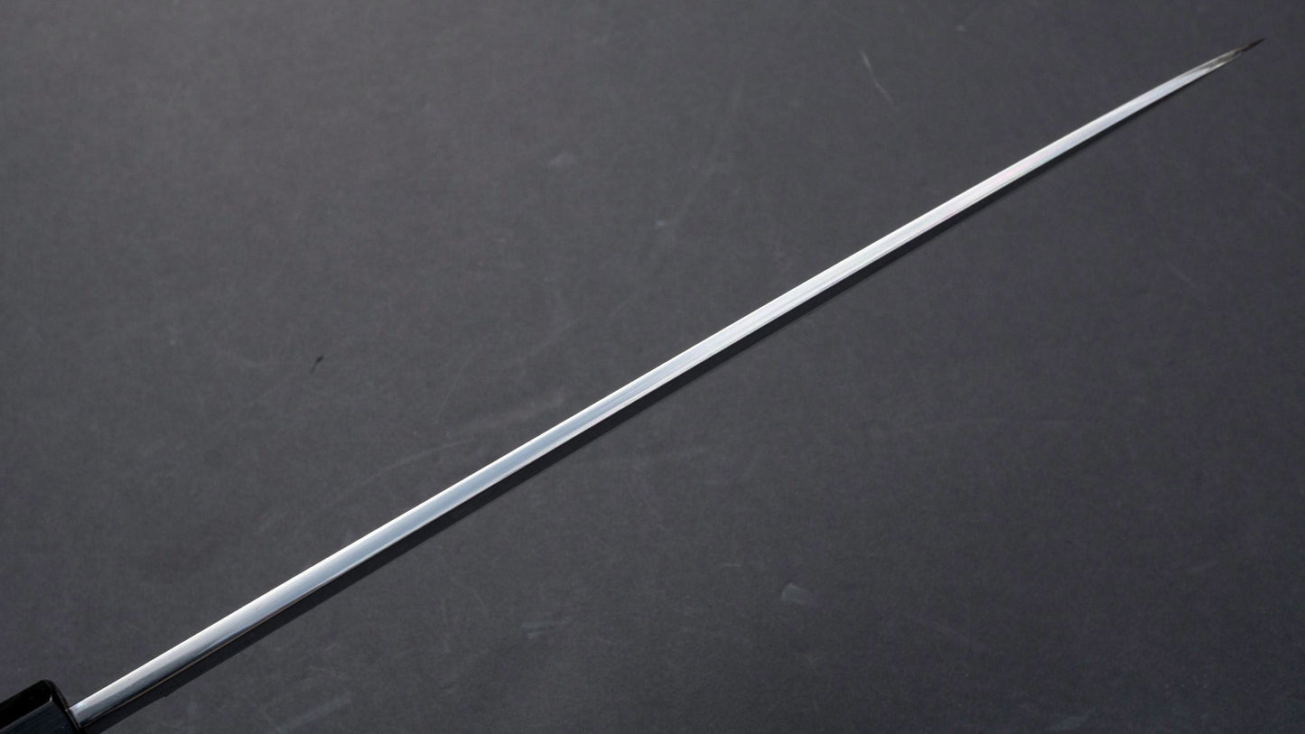 Genkai Manzo Honyaki Sanbonsugi Yanagiba 300mm Ziricote Handle (Saya) - Kamimoto
