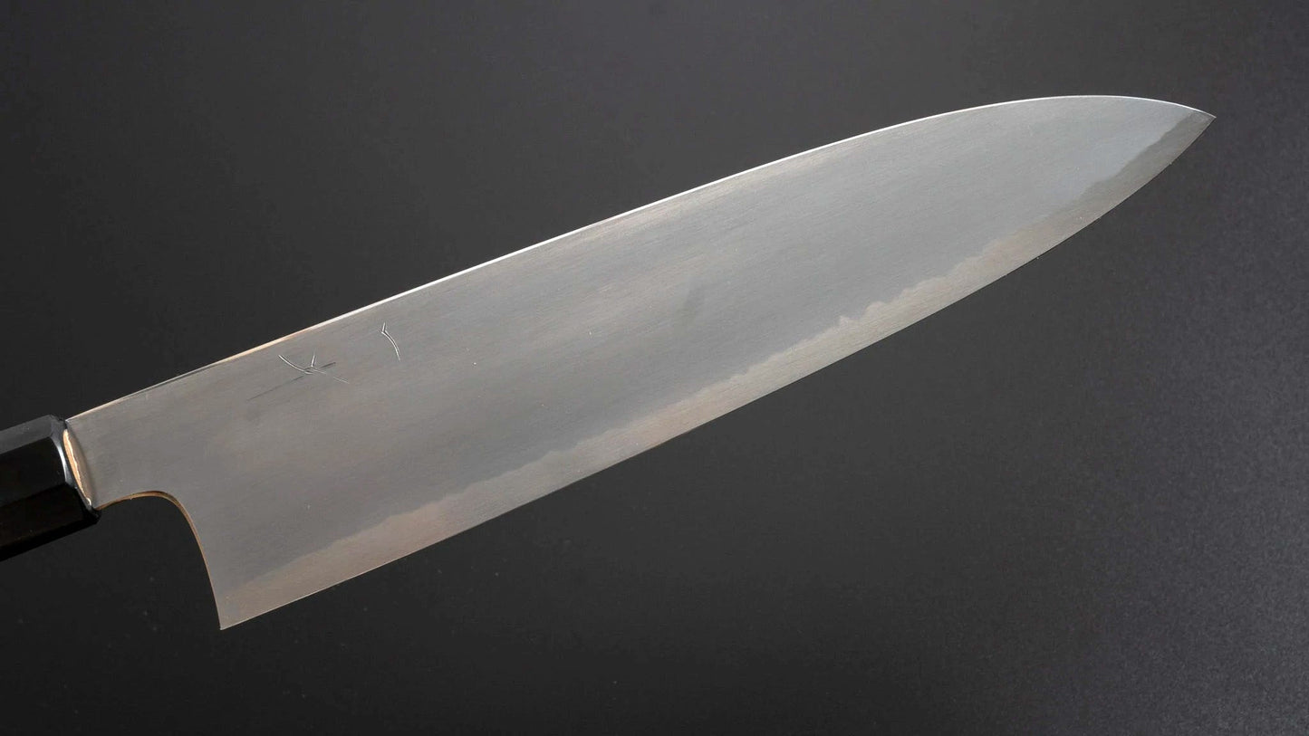 Gorobei Rikichi White #2 Kasumi Gyuto 240mm Ho Wood Handle - Kamimoto