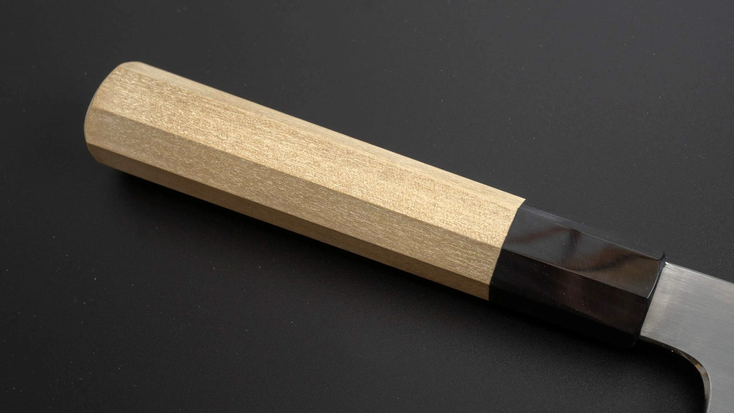 Gorobei Rikichi White #2 Kasumi Gyuto 240mm Ho Wood Handle - Kamimoto