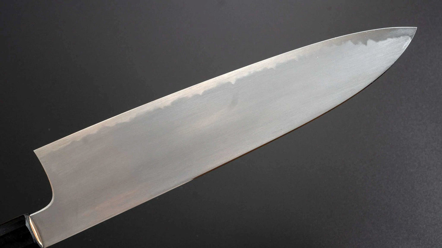 Gorobei Rikichi White #2 Kasumi Gyuto 240mm Ho Wood Handle - Kamimoto