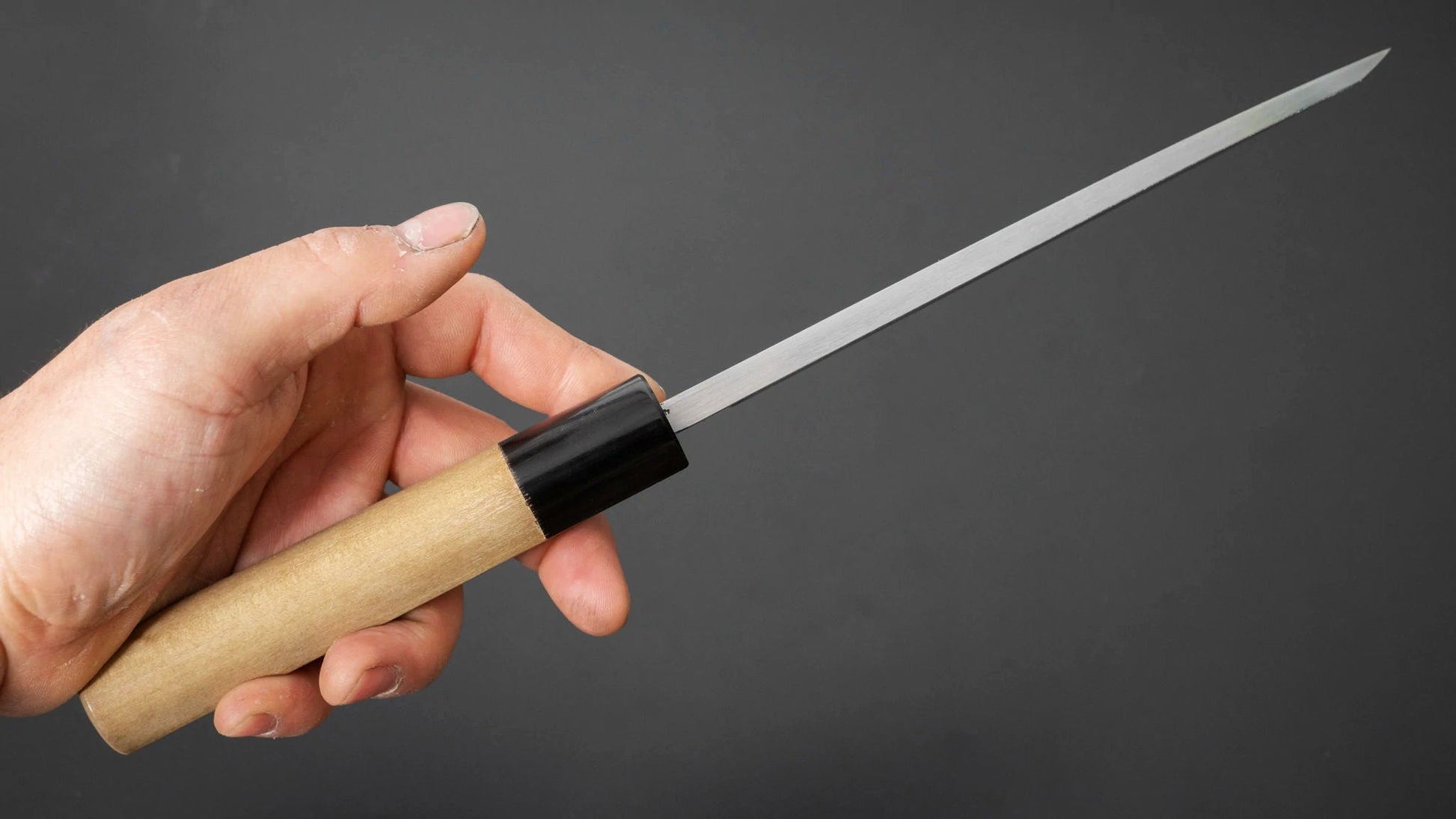 Gorobei White #3 Deba Ho Wood Handle - Kamimoto