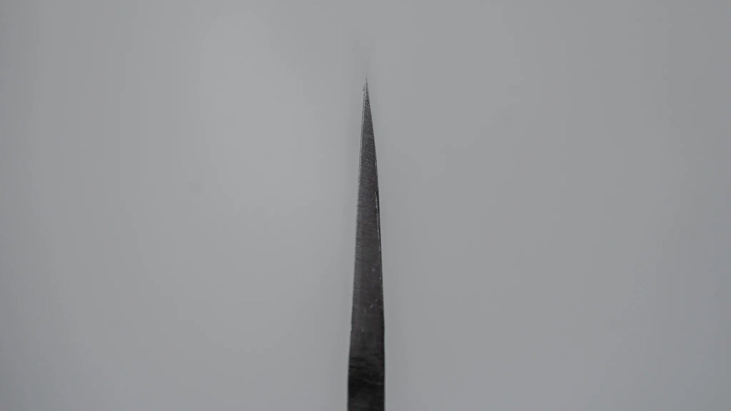 Harima Forged Blue Super Stainless Clad Nakiri Walnut Handle - Kamimoto