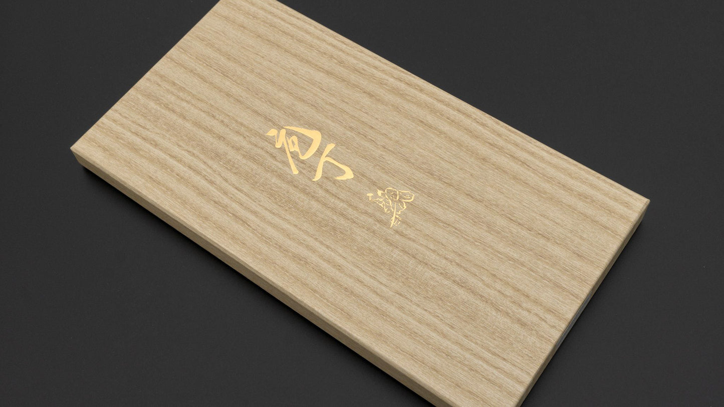 Imojiya HG Tsuchime Knife Set (Petty 135mm, Nakiri & Gyuto 180mm) - Kamimoto