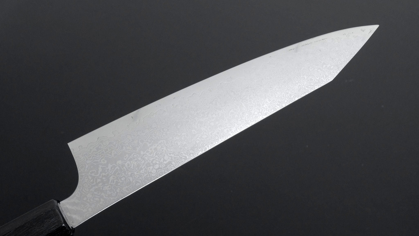Imojiya TH Damascus Kiritsuke Gyuto 240mm Pakka Handle (Red) - Kamimoto
