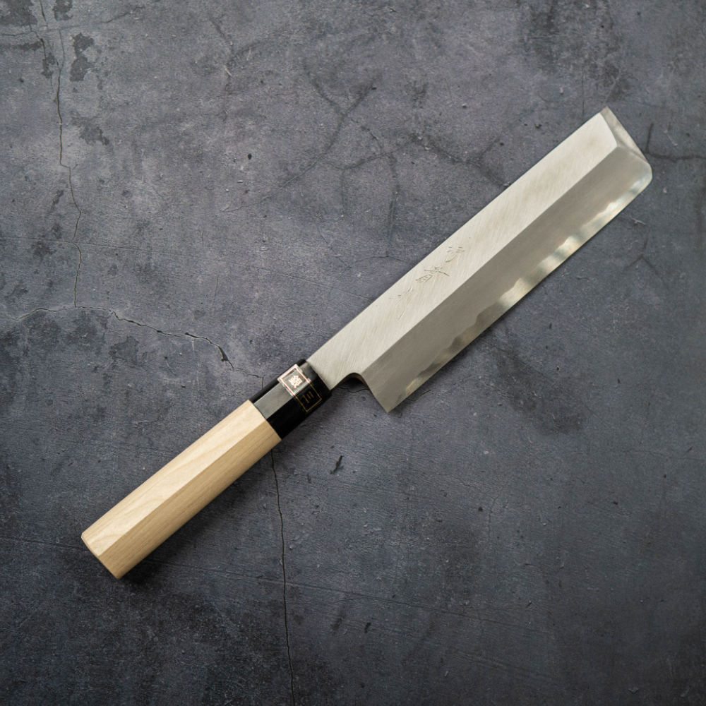 Jikko Shouren Ginsan Usuba (stainless steel) - Kamimoto