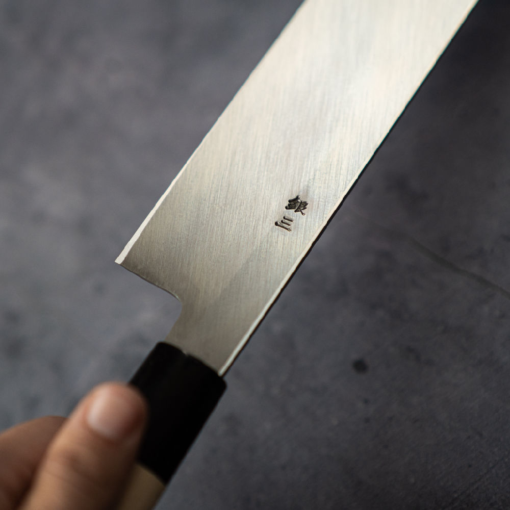 Jikko Shouren Ginsan Usuba (stainless steel) - Kamimoto