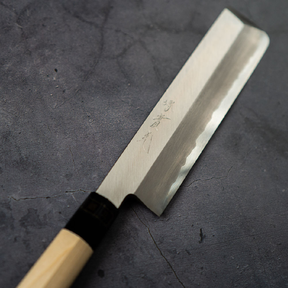 Jikko Shouren Ginsan Usuba (stainless steel) - Kamimoto