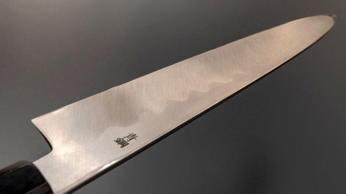 Kikuchiyo Manzo Blue #2 Yanagiba 300mm Ho Wood Handle (Saya) - Kamimoto