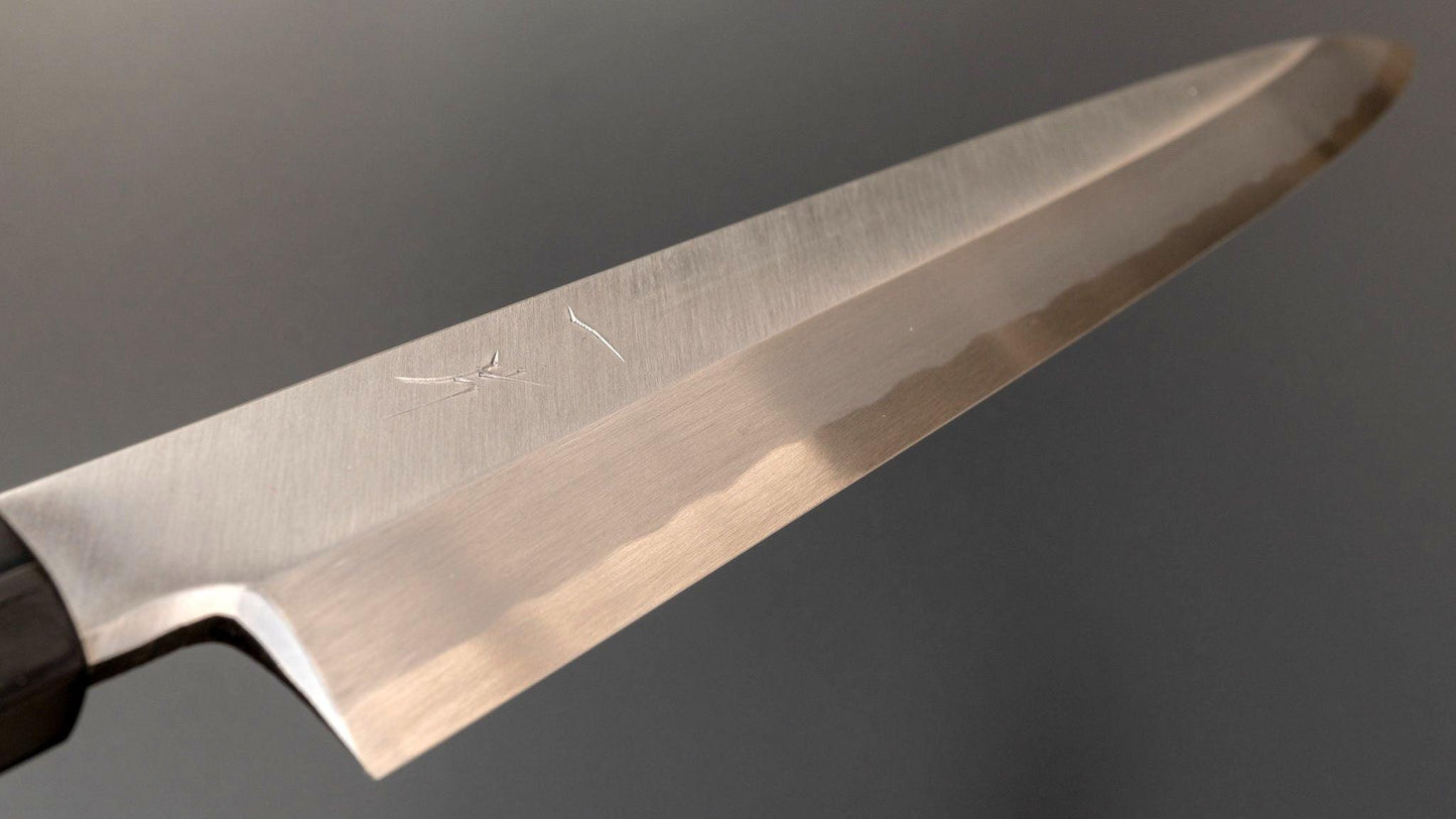 Kikuchiyo Manzo Blue #2 Yanagiba 300mm Ho Wood Handle (Saya) - Kamimoto