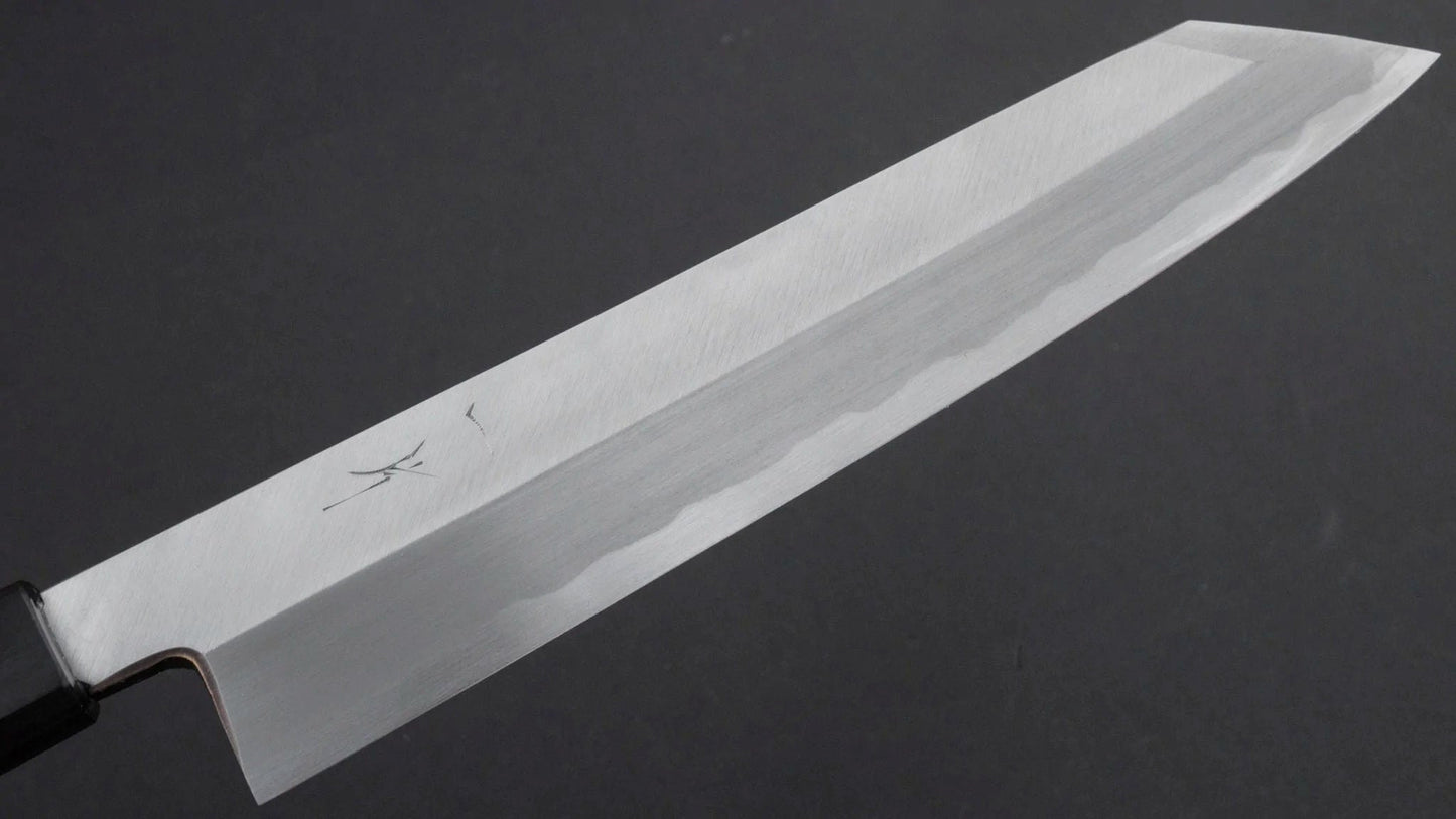 Kikuchiyo Manzo White #3 Kiritsuke 240mm Walnut Handle (Saya) - Kamimoto