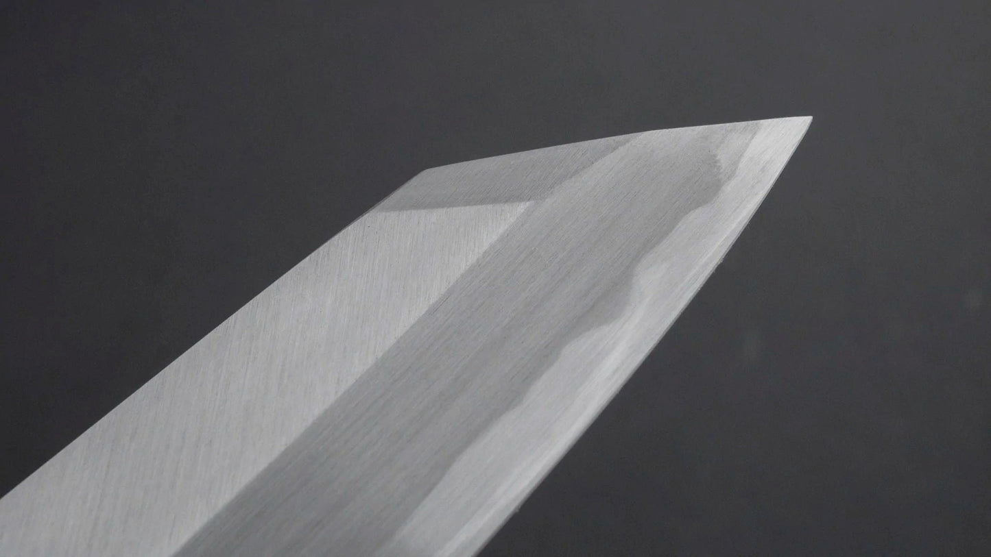 Kikuchiyo Manzo White #3 Kiritsuke 240mm Walnut Handle (Saya) - Kamimoto