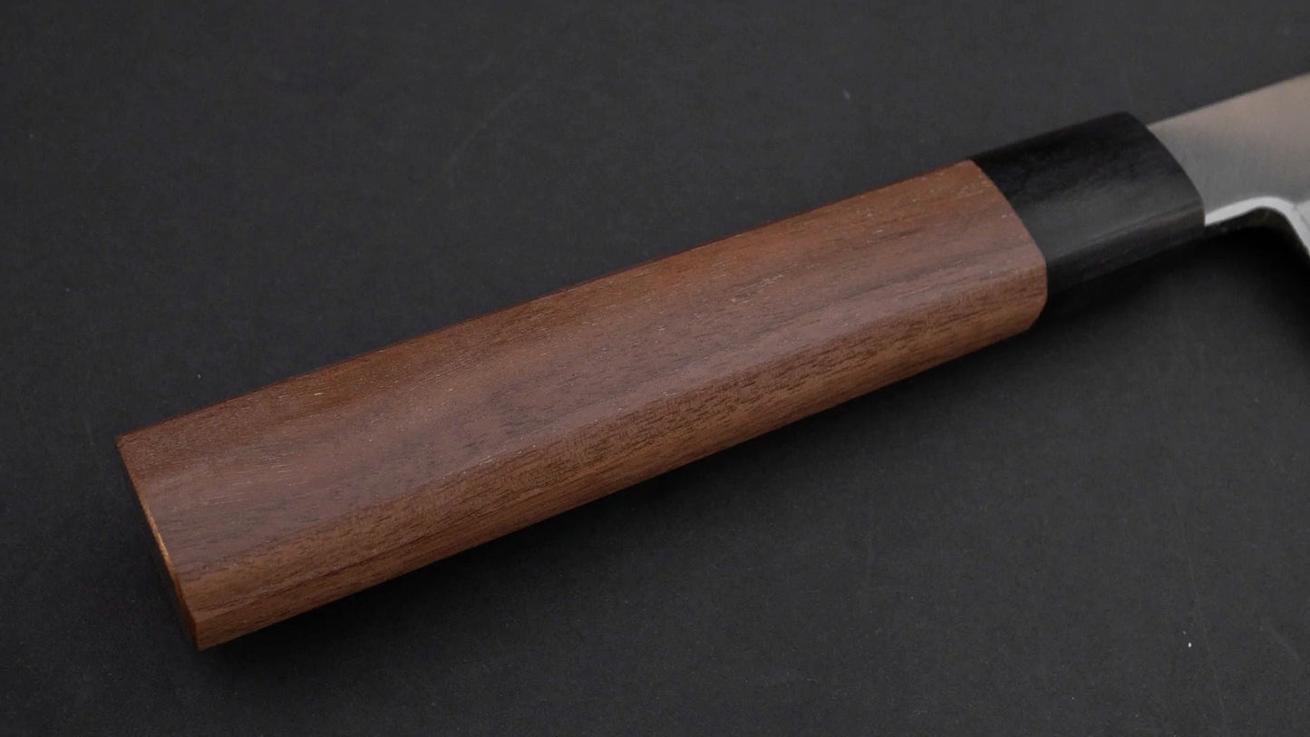 Kikuchiyo Manzo White #3 Kiritsuke 240mm Walnut Handle (Saya) - Kamimoto