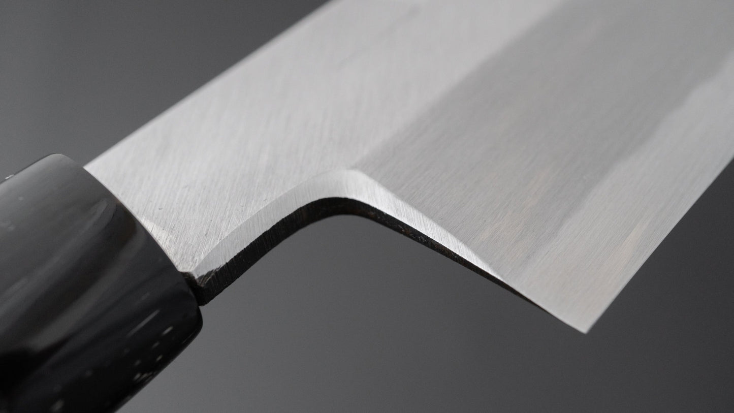 Kikuchiyo Manzo White #3 Usuba 210mm Ho Wood Handle (D-Shape) - Kamimoto
