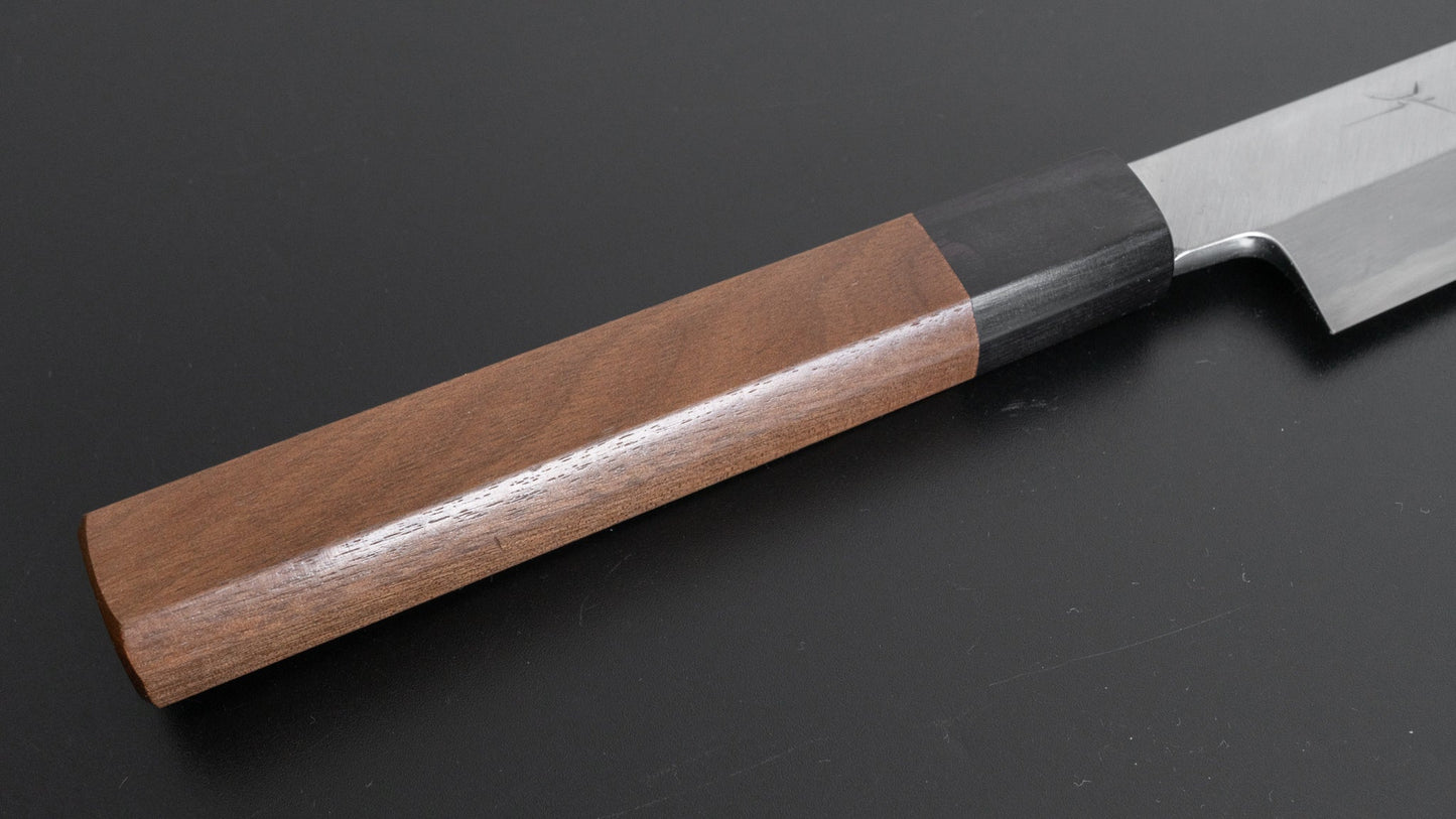 Kikuchiyo Manzo White #3 Yanagiba 270mm Walnut Handle (Saya) - Kamimoto